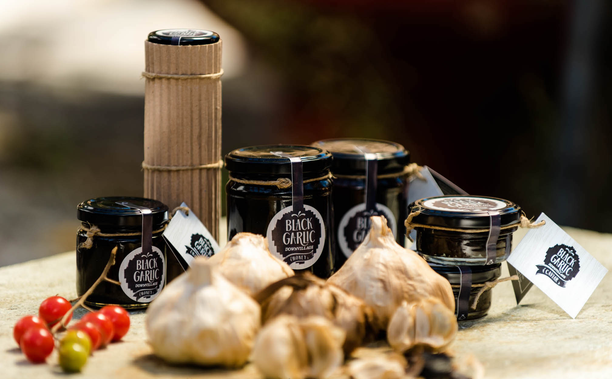 Black garlic downvillage produkty